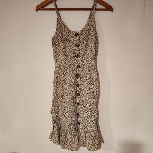 XS Japna Animal Print Dress